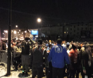 Mroźna i nocna Dycha do Maratonu