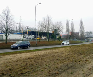 Rozbiórka pawilonu handlowego przy ul 26 Kwietnia