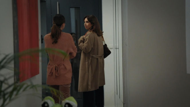 M jak miłość odc. 1919. Kasia (Paulina Lasota), Aneta (Ilona Janyst)