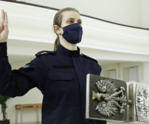 Nowi policjanci w Lublinie. Ślubowanie funkcjonariuszy – styczeń 2022