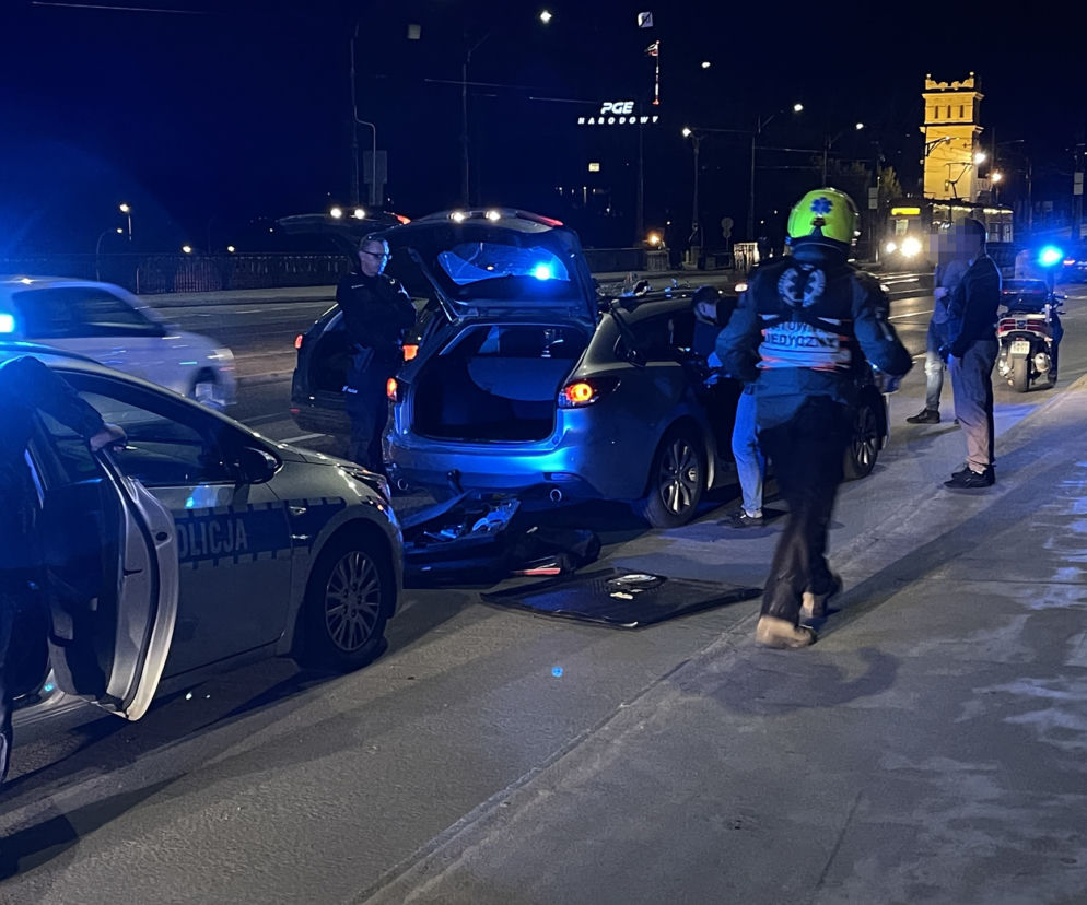 Spektakularny pościg przez centrum Warszawy! Dwie osoby zatrzymane