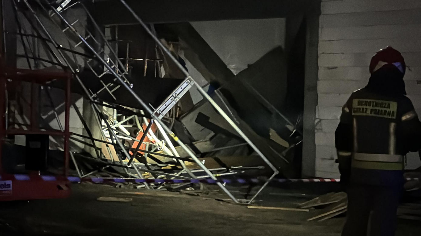 Zawalił się strop stacji uzdatniania wody! Trzy osoby poszkodowane