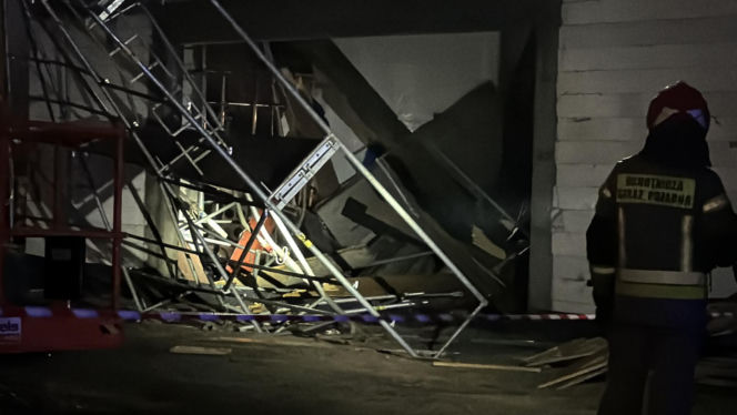 Zawalił się strop stacji uzdatniania wody! Trzy osoby poszkodowane