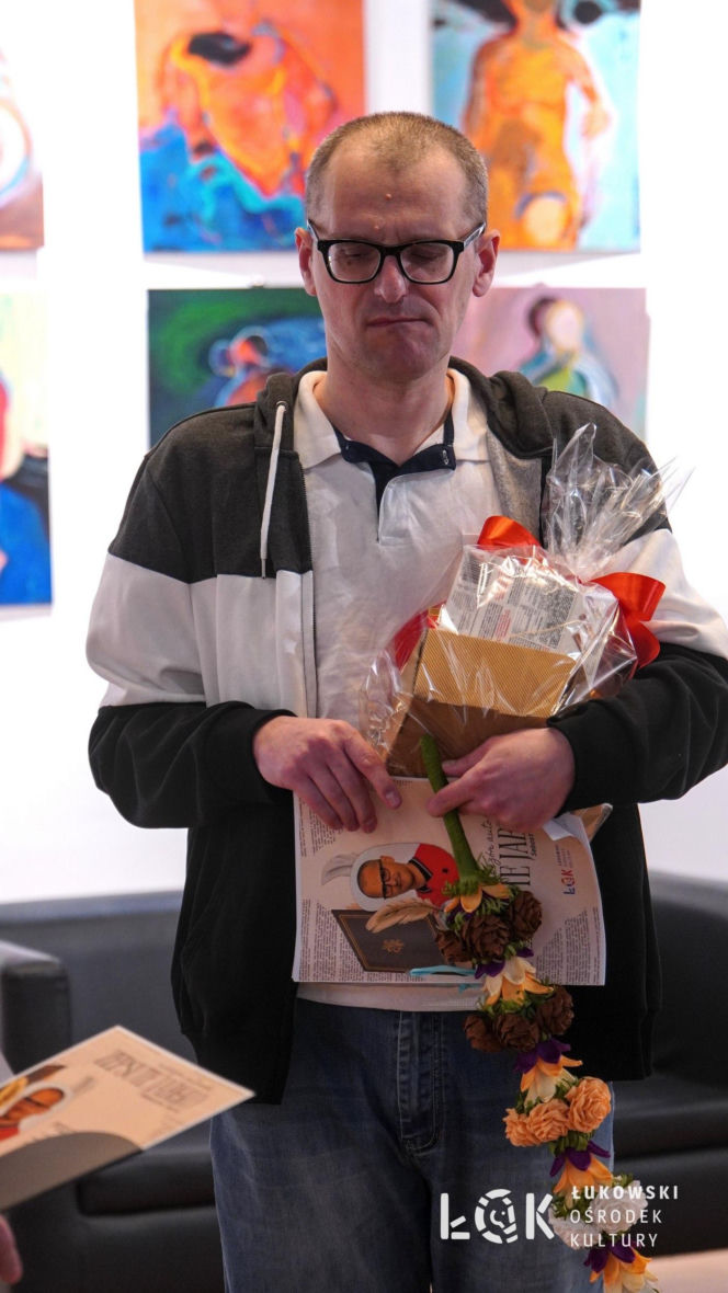 Za nami spotkanie z poezją Sebastiana Barana w Łukowie