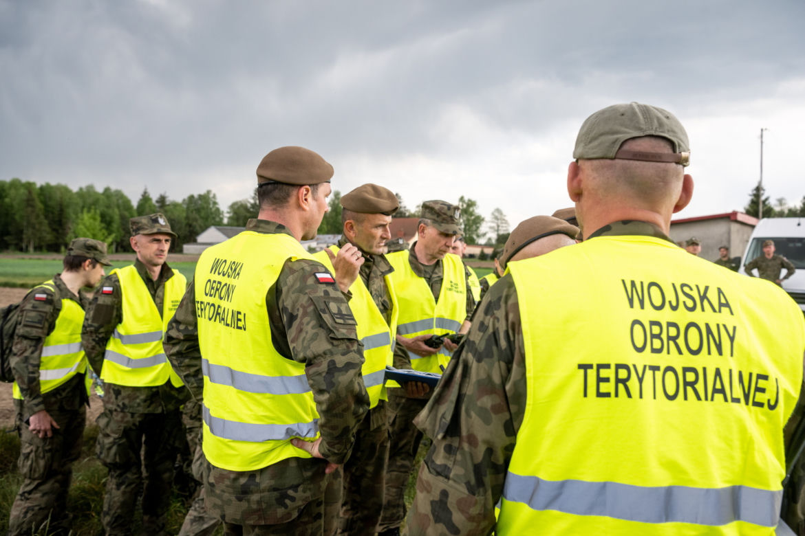 Poszukiwania obiektu w okolicach wsi Kipichy (mazowieckie)