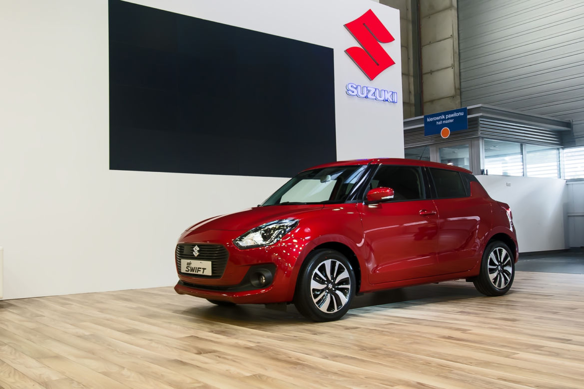 Suzuki Swift na targach Poznań Motor Show 2017