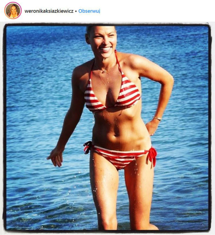 Weronika Książkiewicz w bikini - galeria