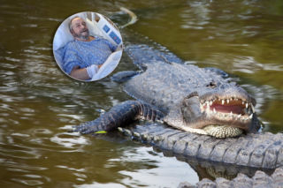 Aligator chciał mnie zjeść, oślepiłem go wędką! Niezwykłe ocalenie