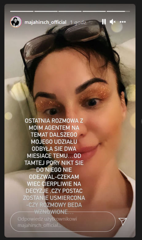 BrzydUla 2. Maja Hirsch na Instagramie wyjawia czy Paulina Febo wróci