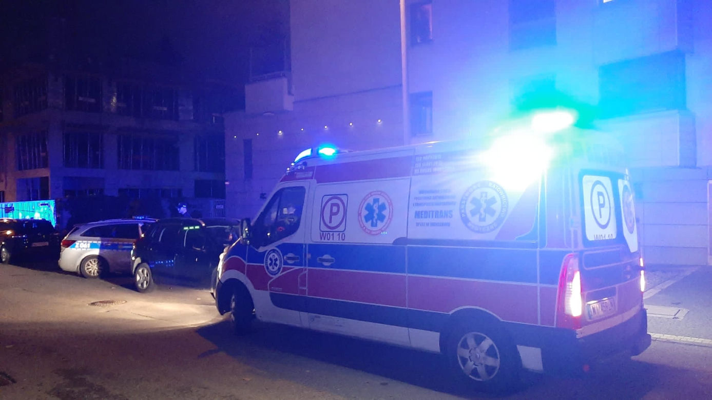 Tragedia na Mokotowie. Kobieta wypadła z okna. Nie żyje