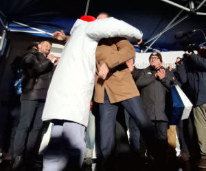 Powitanie Kacpra Tomasiaka w Bystrej 18.02.2026