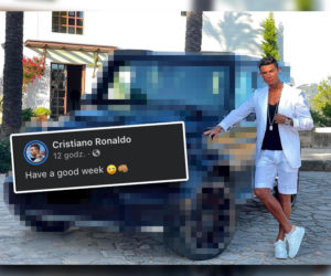 Cristiano Ronaldo i jego Brabus G V12 900