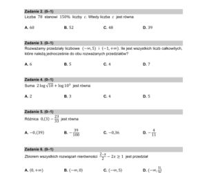  Matura 2021 matematyka. Odpowiedzi, pytania, arkusz CKE, zadania, rozwiązania [poziom podstawowy matematyka matura 5.05.2021]