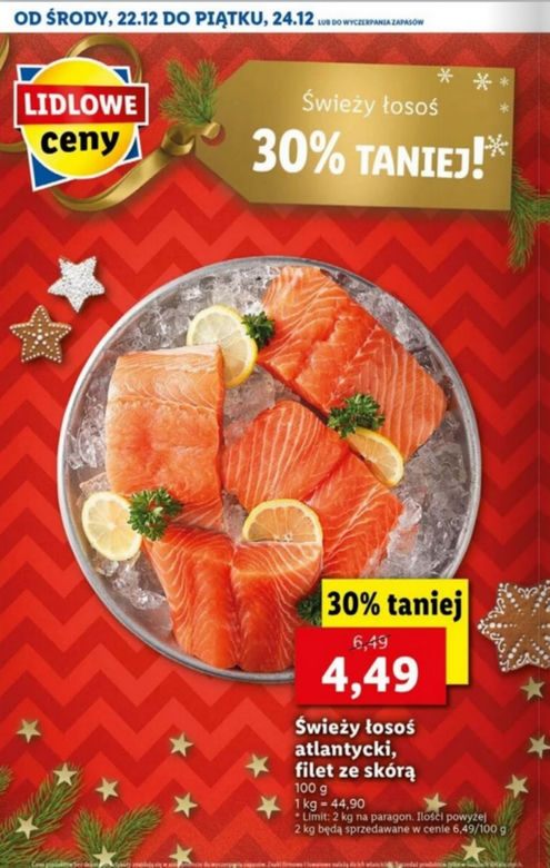 Lidl ostatnie promocje na święta
