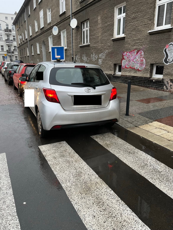 Taki przykład dają kursantom. Szkoła jazdy na celowniku szczecińskiej straży miejskiej