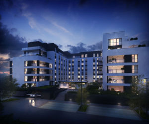 Na osiedlu Miasto Wola stanie 7-kondygnacyjny budynek w kształcie litery C, a w nim 113 nowoczesnych apartamentów