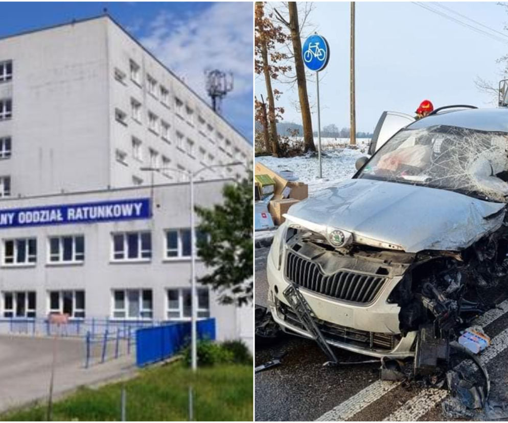 Ciechanów. 20-latek runął z 5. piętra szpitala. Wcześniej brał udział w wypadku! [ZDJĘCIA, NOWE FAKTY]