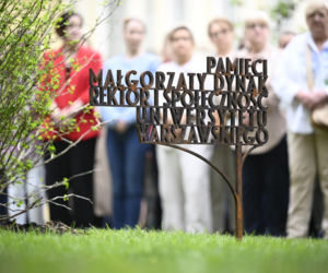 Rocznica masakry na UW. Uczcili pamięć pani Małgorzaty