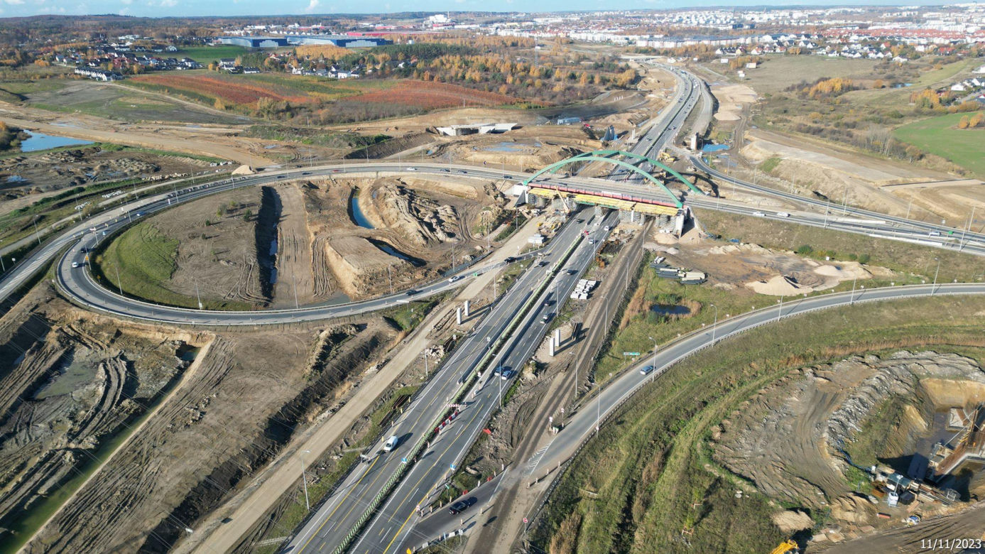 Budowa Obwodnicy Metropolii Trójmiejskiej, Gdańsk Południe - węzeł Żukowo