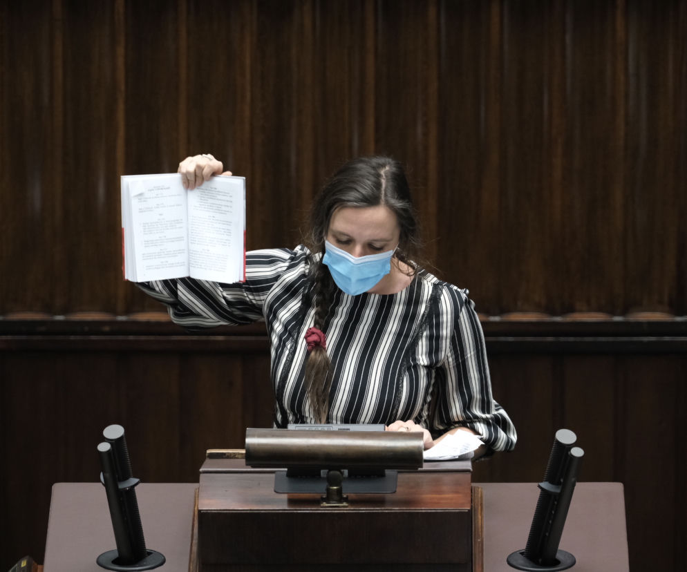 Klaudia Jachira w Sejmie