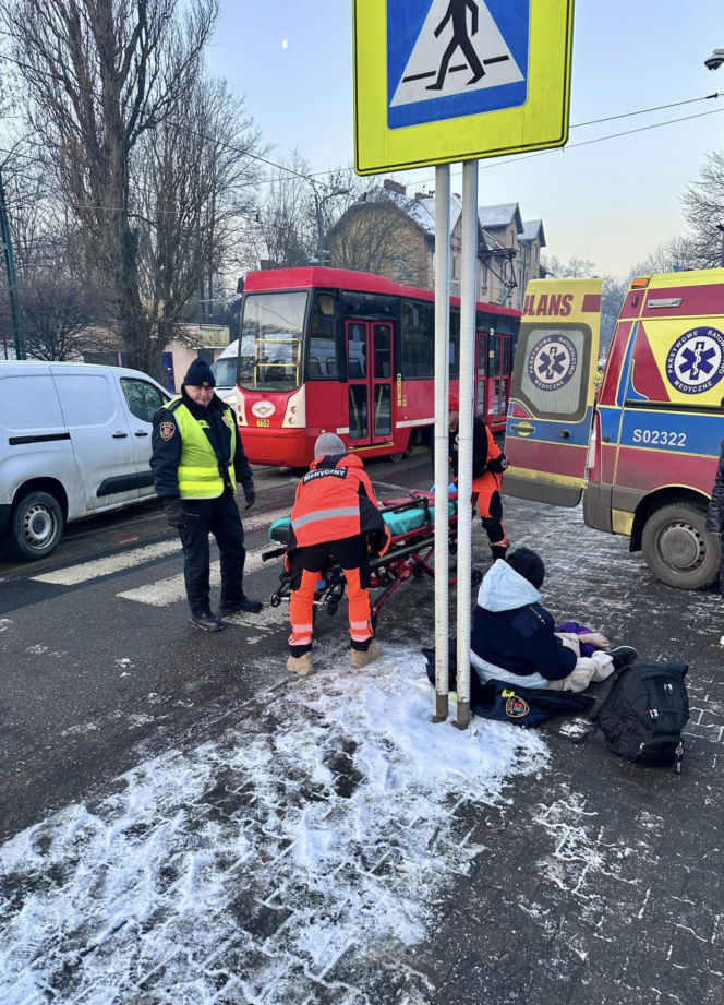 Potrącenie dziecka na pasach w Świętochłowicach