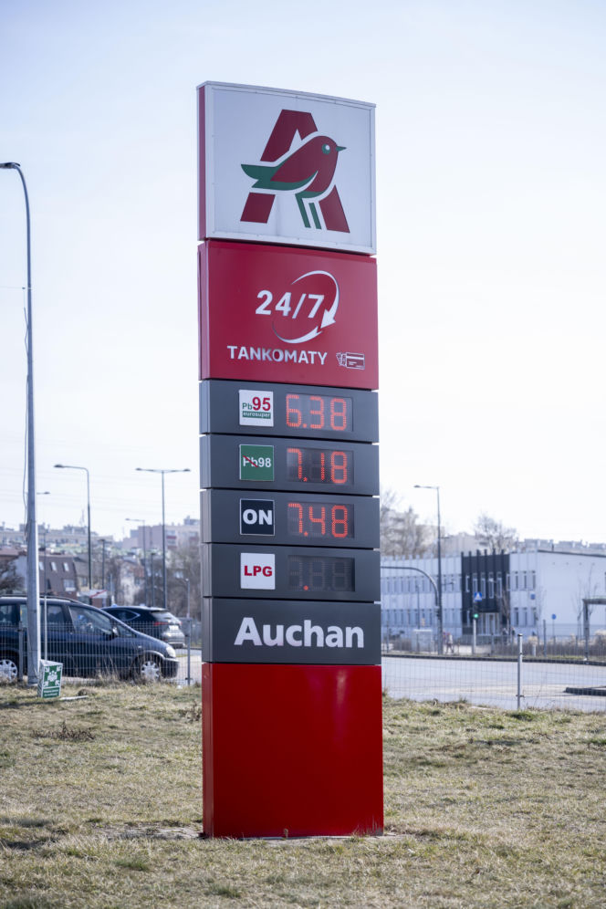 Ceny na stacjach paliw (10.03.2026)