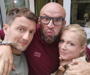 M jak miłość: Bartek (Arek Smoleński), Andrzejek (Tomasz Oświeciński), Marzenka (Olga Szomańska)