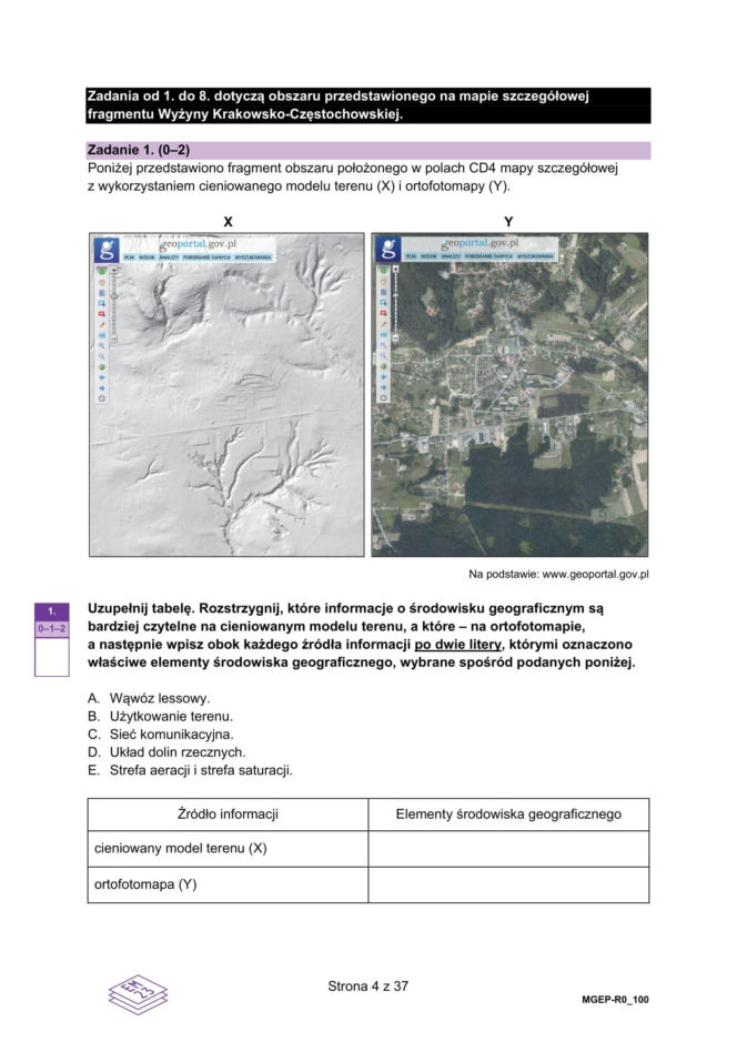 Matura próbna 2026: geografia rozszerzona ARKUSZE CKE + ODPOWIEDZI do ściągnięcia PDF, JPG