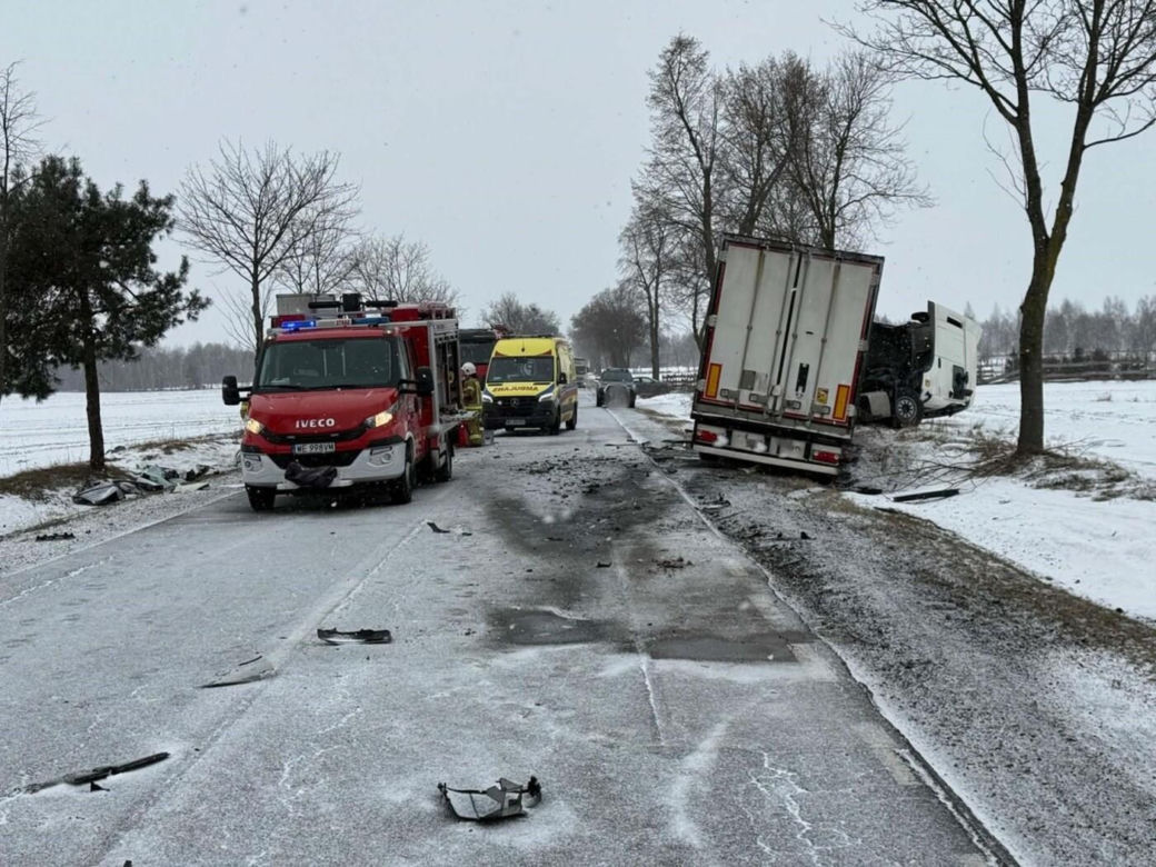 Śmiertelny wypadek na Mazowszu
