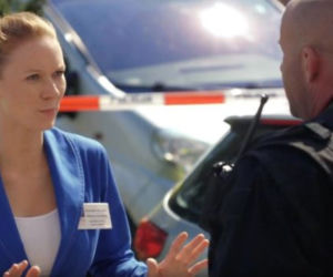 Na dobre i na złe odc. 641. Dowódca antyterrorystów (Tomasz Oświeciński), Wiktoria Consalida (Katarzyna Dąbrowska)