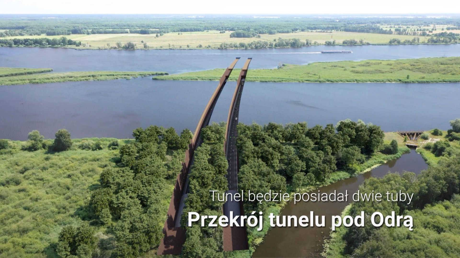 Zachodnia obwodnica Szczecina z 5-kilometrowym tunelem