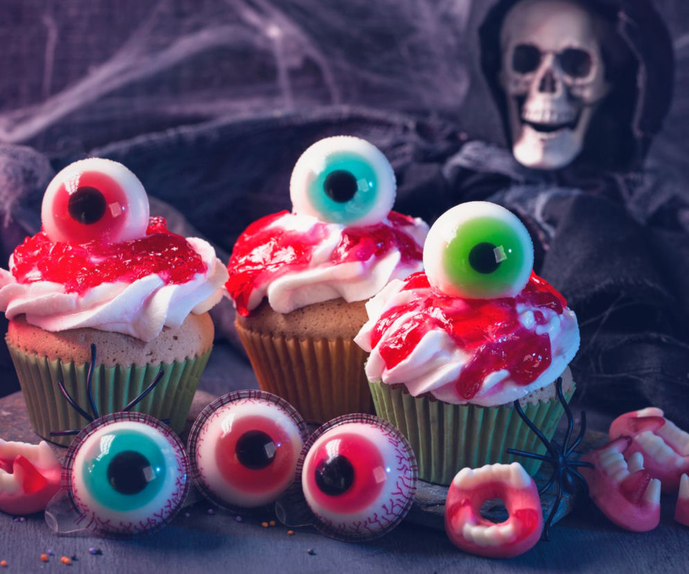 Halloweenowe gałki oczne