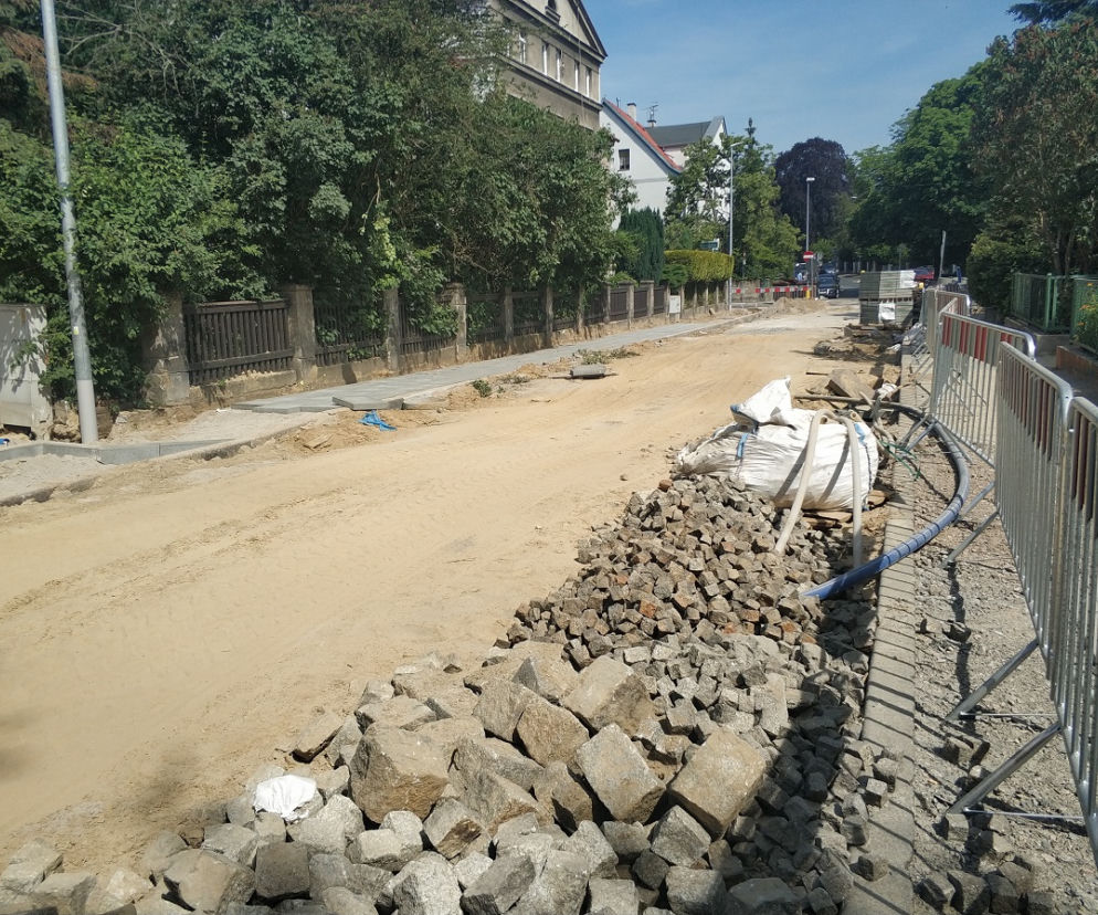 Przebudowa ulic na Pogodnie