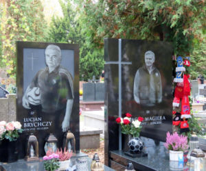 Groby Lucjana Brychczego i Jacka Magiery