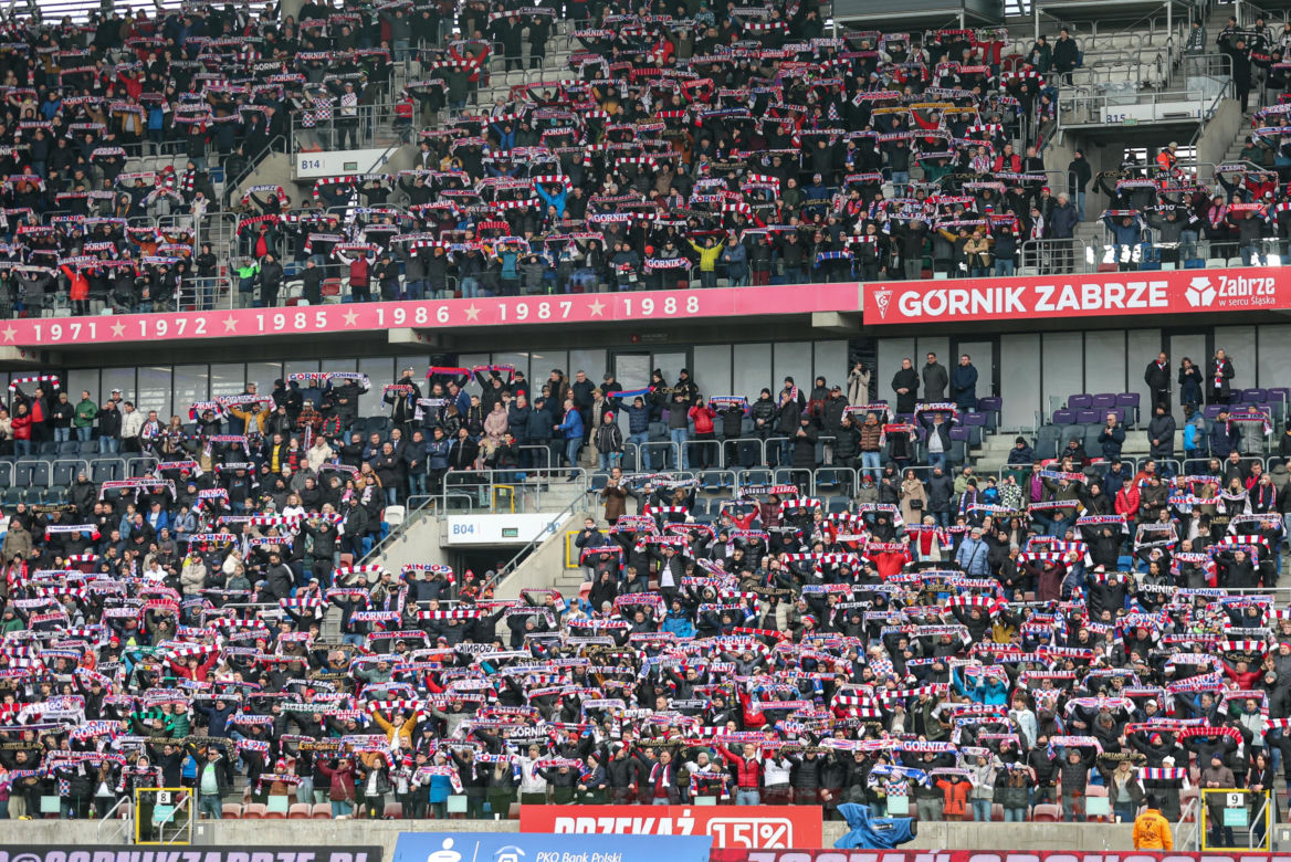 Górnik Zabrze zmierzył się z Puszczą Niepołomice. Na trybunach niemal 15 tys. kibiców