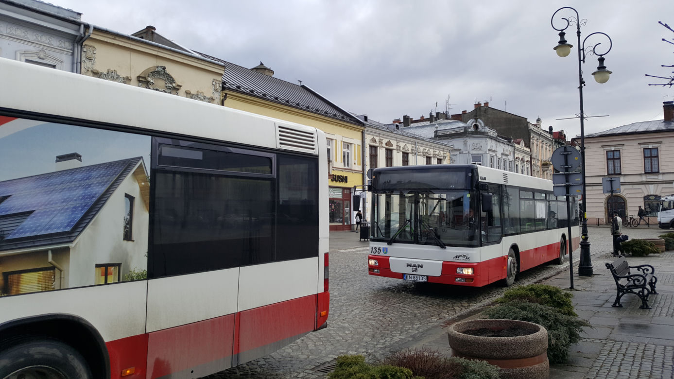 Protest kierowców nowosądeckiego MPK