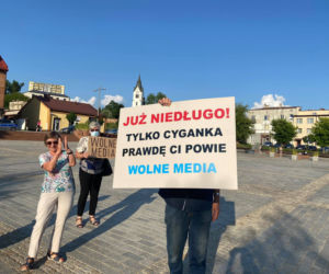 Lex TVN: PROTESTY W CAŁEJ POLSCE 10.08. Protestowali tez w Starachowicach