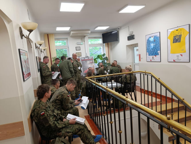 Żołnierze 2LBOT oddali krew