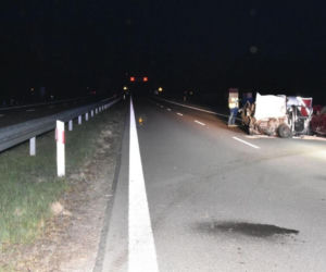 Tragiczna śmierć na drodze morsów z woj. lubelskiego