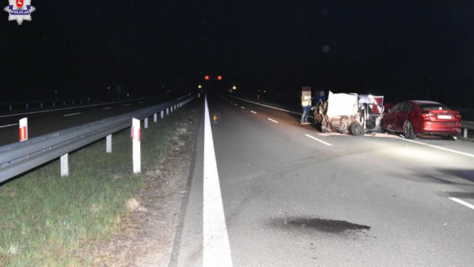 Tragiczna śmierć na drodze morsów z woj. lubelskiego