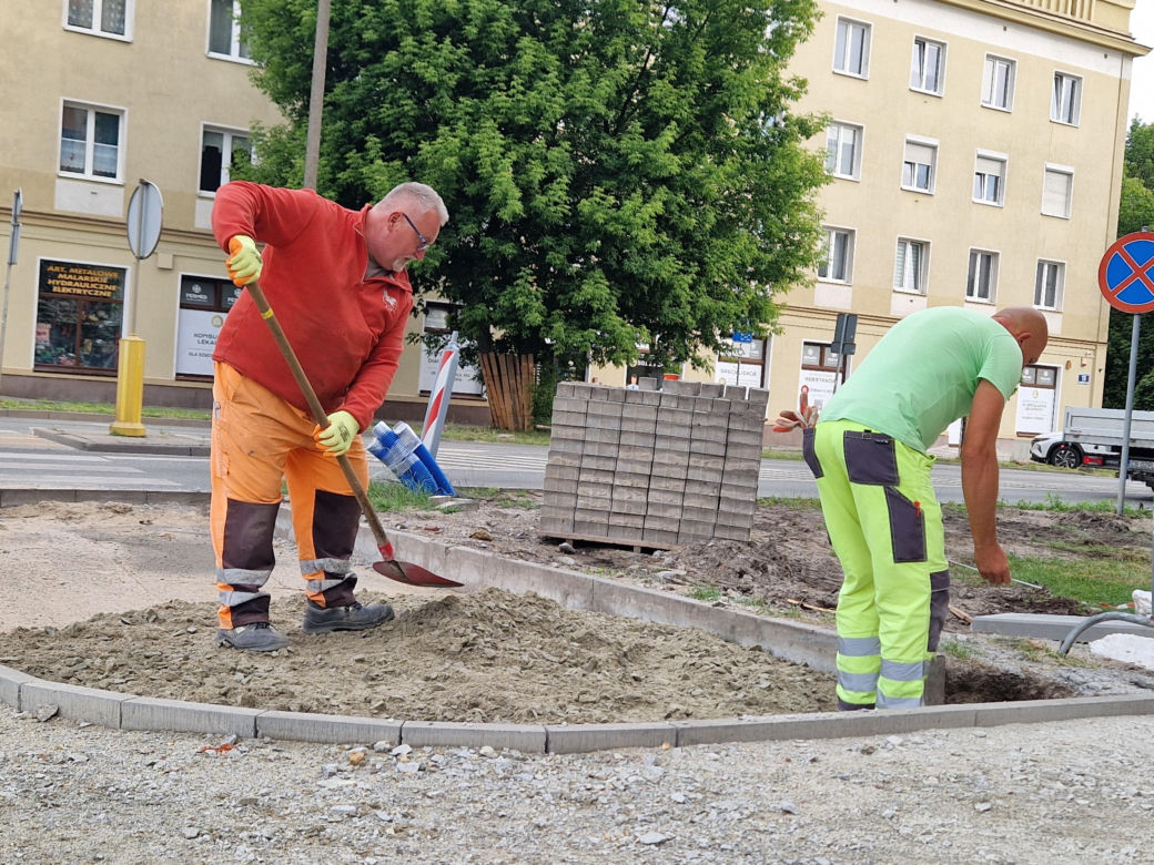 Budowa ścieżek rowerowych na osiedlu Leśnym w Bydgoszczy 