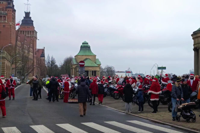 Motomikołaje w Szczecinie