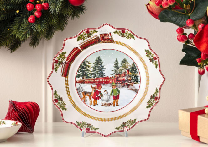 Naczynia z motywem świąteczym