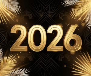 Minimalistyczne kartki noworoczne 2026