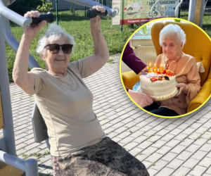 Pani Ludwika chodzi na siłownię i lubi kebaba. Właśnie skończyła 100 lat!