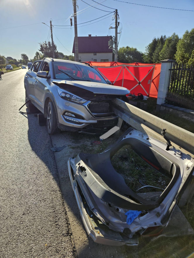 Tragiczny wypadek w Rykoszynie. Nie żyje 60-letni kierowca. To już kolejna tragedia w regionie