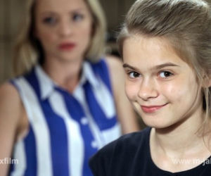 M jak miłość odc. 1103. Zosia (Julia Wróblewska), Joanna (Barbara Kurdej-Szatan)