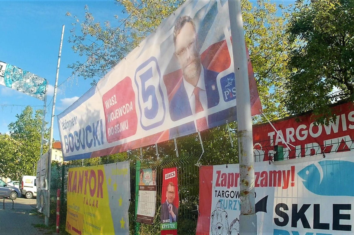 Kampania wyborcza i chaos estetyczny w Szczecinie