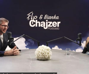 Tak wyglądał Filip Chajzer w rok urodzenia Bianki