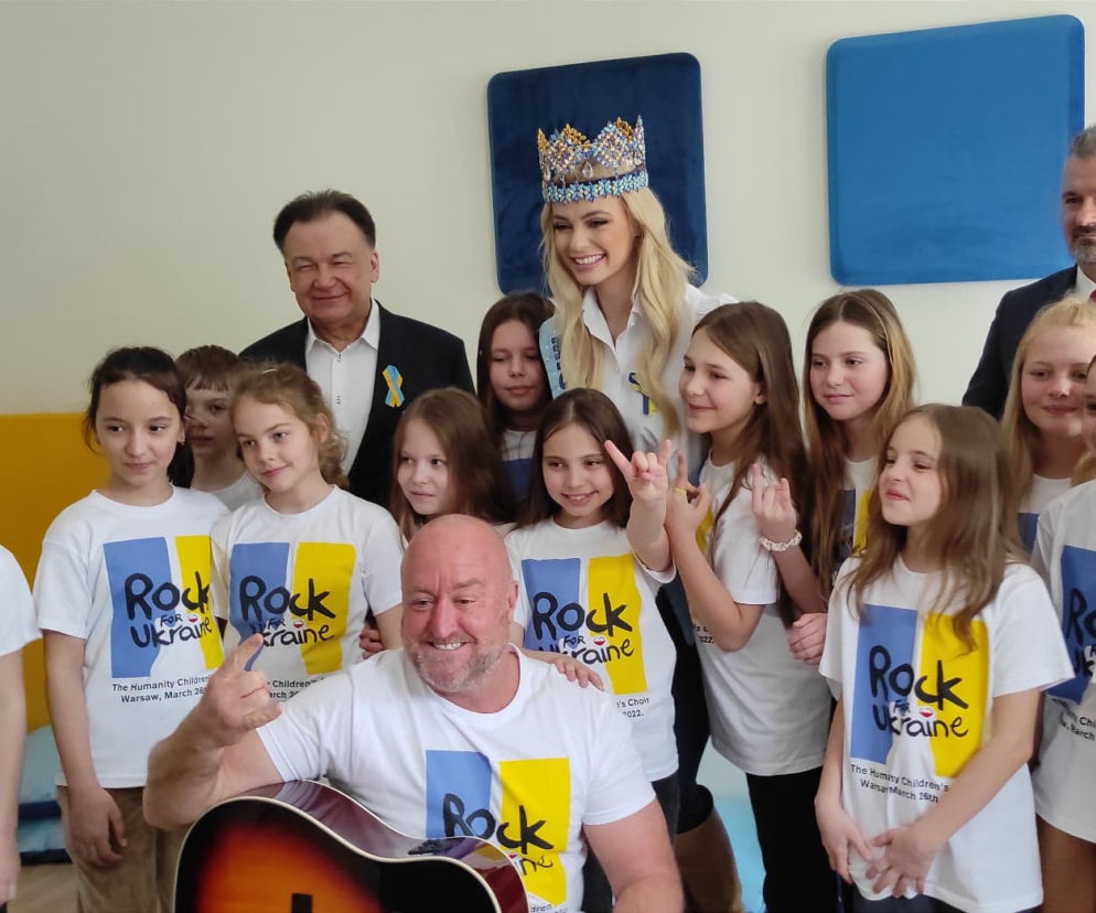 Pomogą specjalistom z Ukrainy. Akcję wspiera Miss World